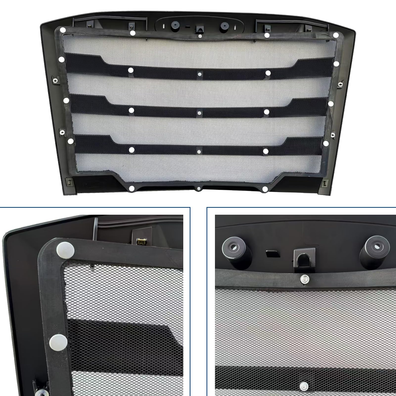 Yingtour protected radiator and condenser with durable grille.