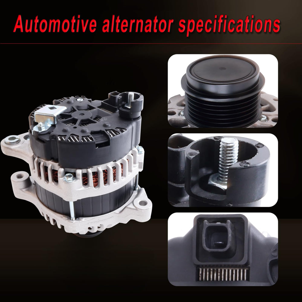 YINHEXYON product label on alternator for quick verification