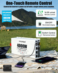 Yinleader inverter outlets and USB port for versatile device connections