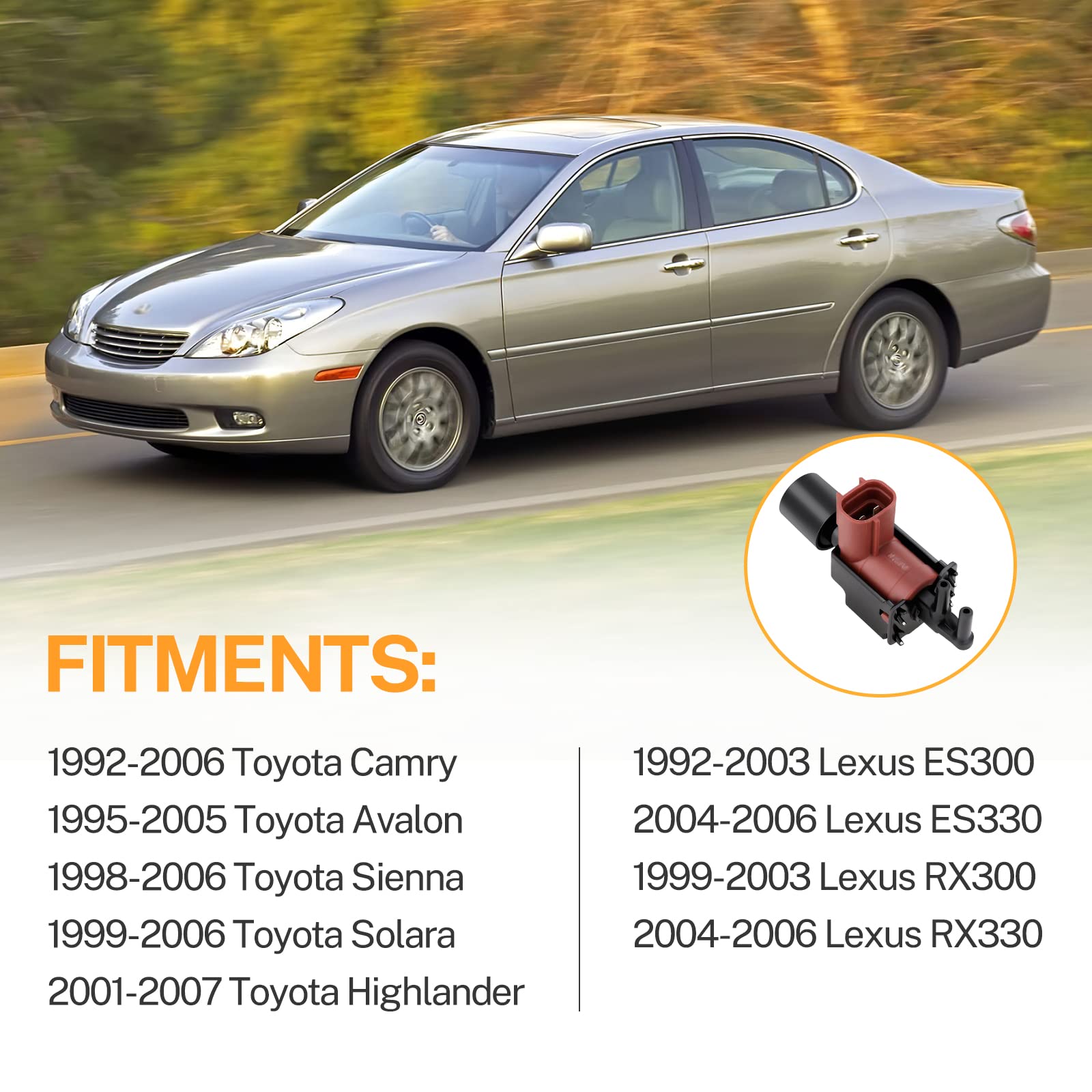 Yinlowa ES300/ES330 and RX300/RX330 compatibility for Lexus models.