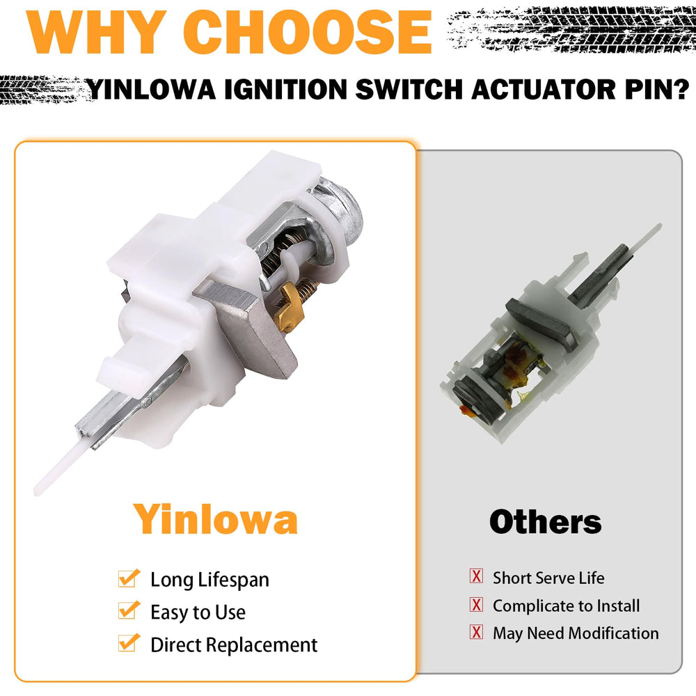Yinlowa Chrysler PT Cruiser ignition pin replacement for durable performance.