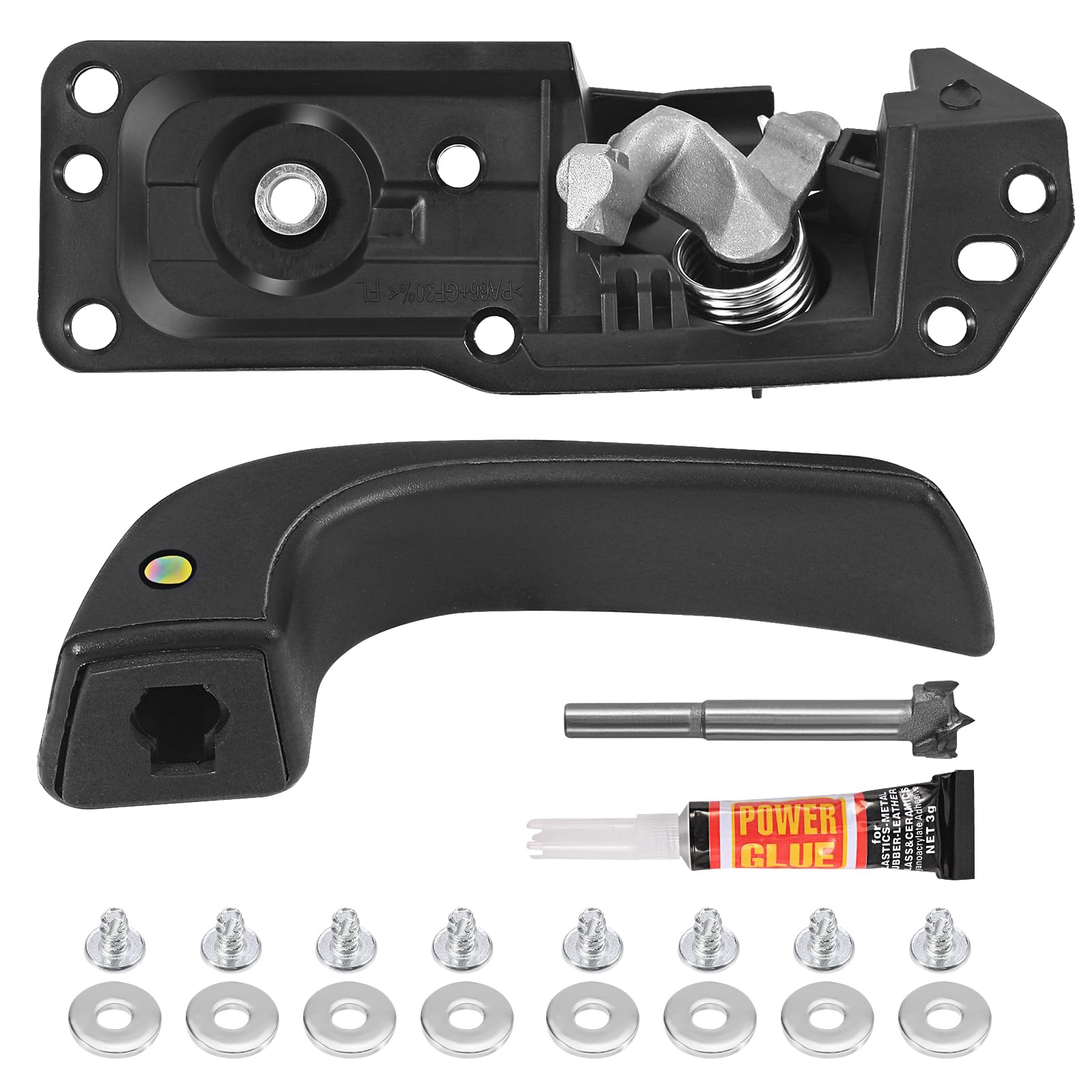 Yinlowa front left door handle for Chevy Silverado offers OEM-like fit and smooth operation.
