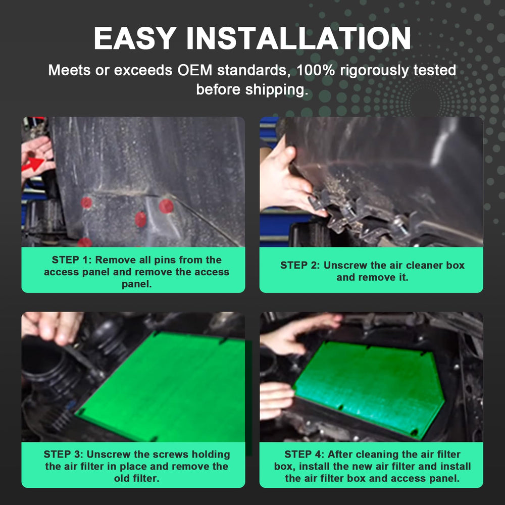 Yinlowa heavy-duty PU seal ensures leak-proof air intake
