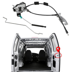 Yinlowa rear right cargo door latch assembly on Ford Econoline for secure access