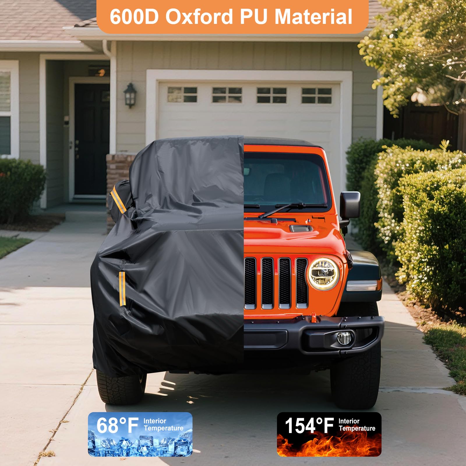 YINOK soft PU interior protects finish while minimizing heat buildup.