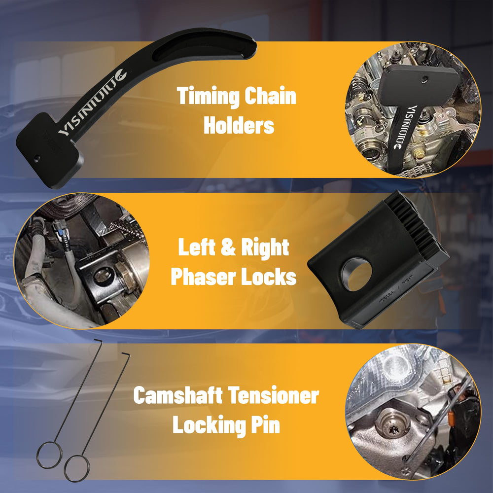 YISINIUTUO camshaft tensioner locking pin for stable tensioning.