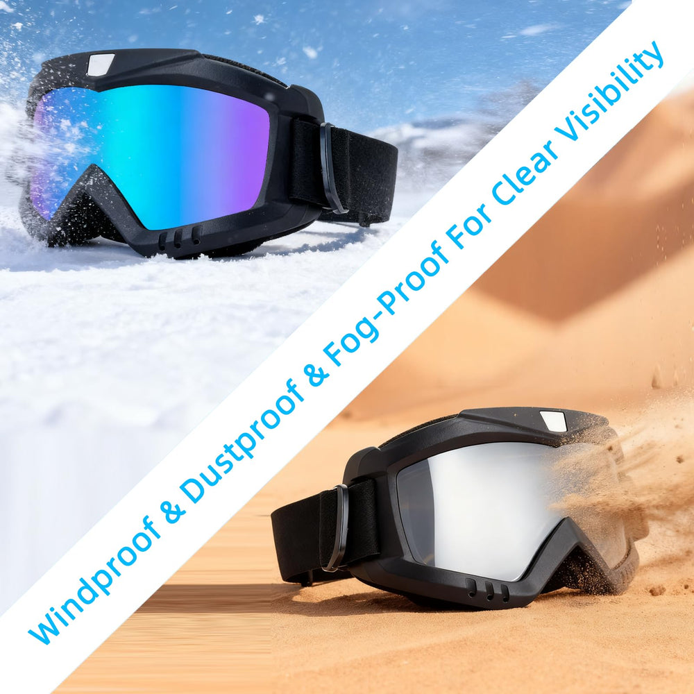 YISUGOOC wide-angle goggle design for expansive field of view