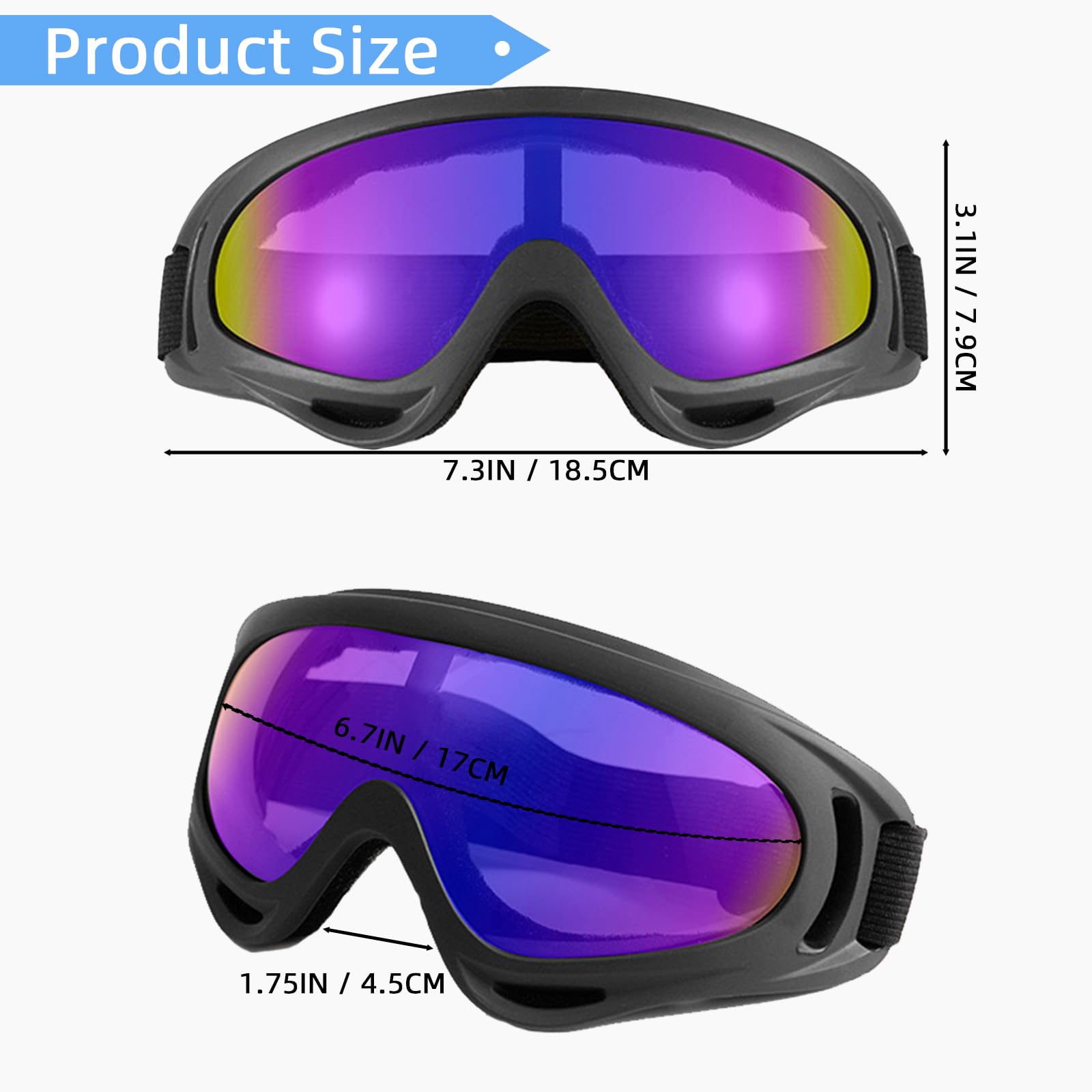 YISUGOOC skull masks add extra face protection for outdoor adventures.