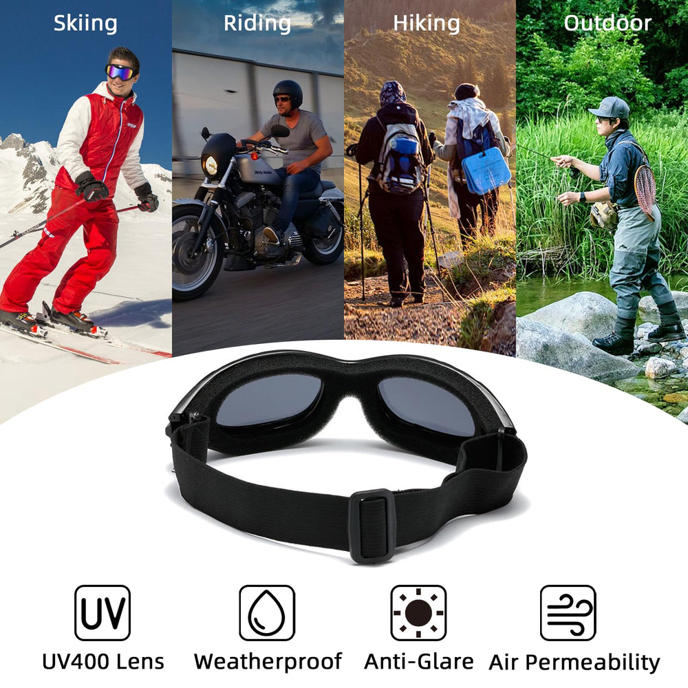 YISUGOOC ventilated frame design reduces fog during outdoor activity