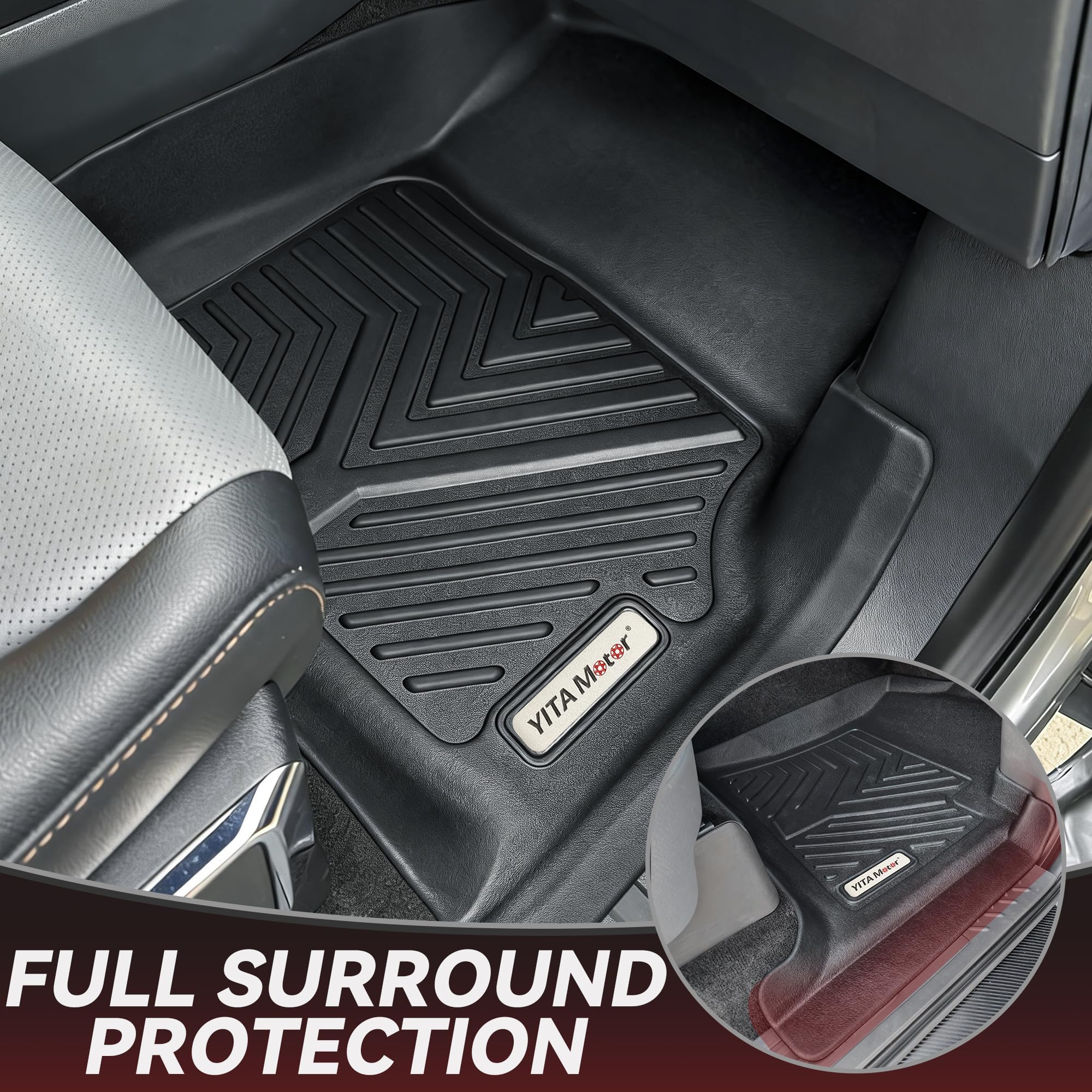 YITAMOTOR CR-V cargo tray upper keeps trunk organized and contained.