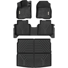 YITAMOTOR CR-V floor mats upper position protect cargo area from spills and dirt.
