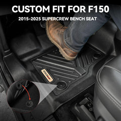 YITAMOTOR F-150 2nd-row coverage for full interior protection.