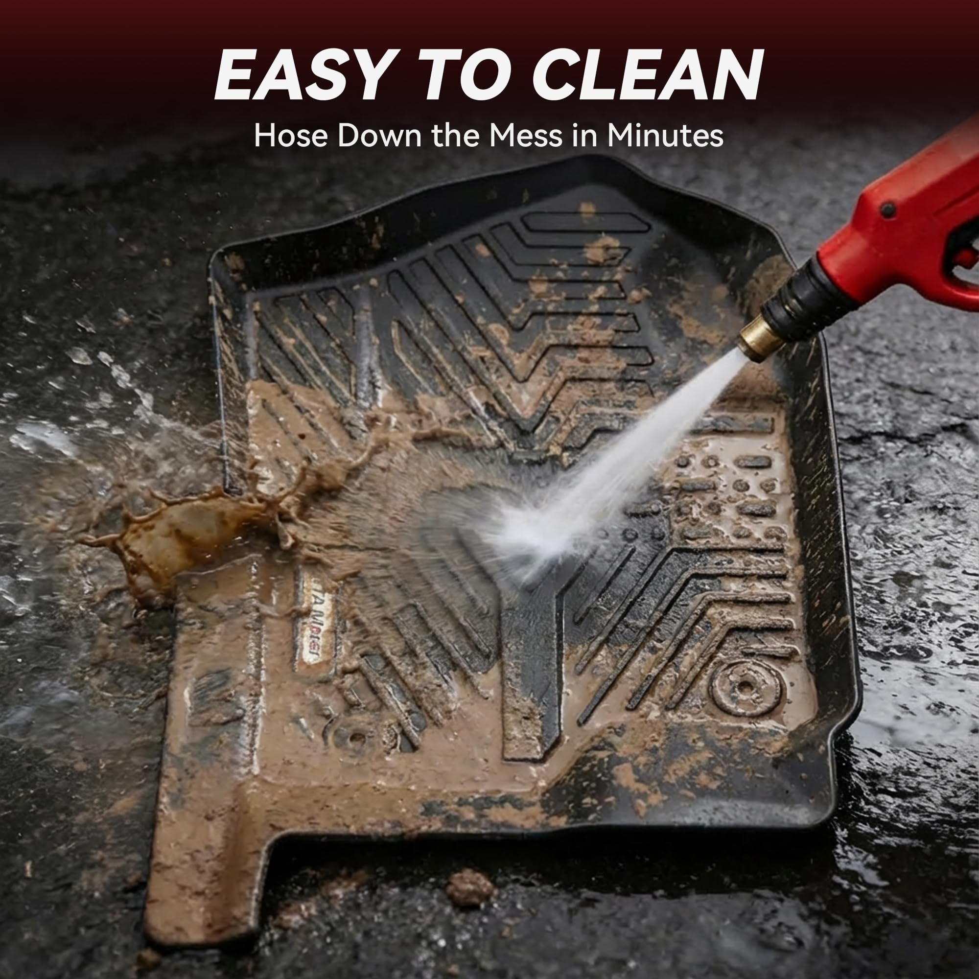 YITAMOTOR Ford F-150 Lightning mats made for easy cleaning and quick maintenance.