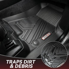 YITAMOTOR RAM 1500 raised-edge mats trap liquids and snow for a cleaner cabin.