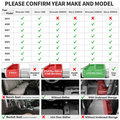 YITAMOTOR second-row mat protects flooring while containing mud and spills for passengers.