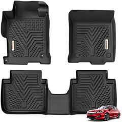 YITAMOTOR Honda Accord front floor mats with precise fit and spill protection.