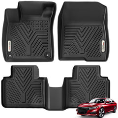 YITAMOTOR Honda Accord front row mats protect from spills and wear