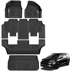 YITAMOTOR Pacifica floor mats full set protect interiors with edge-to-edge coverage.