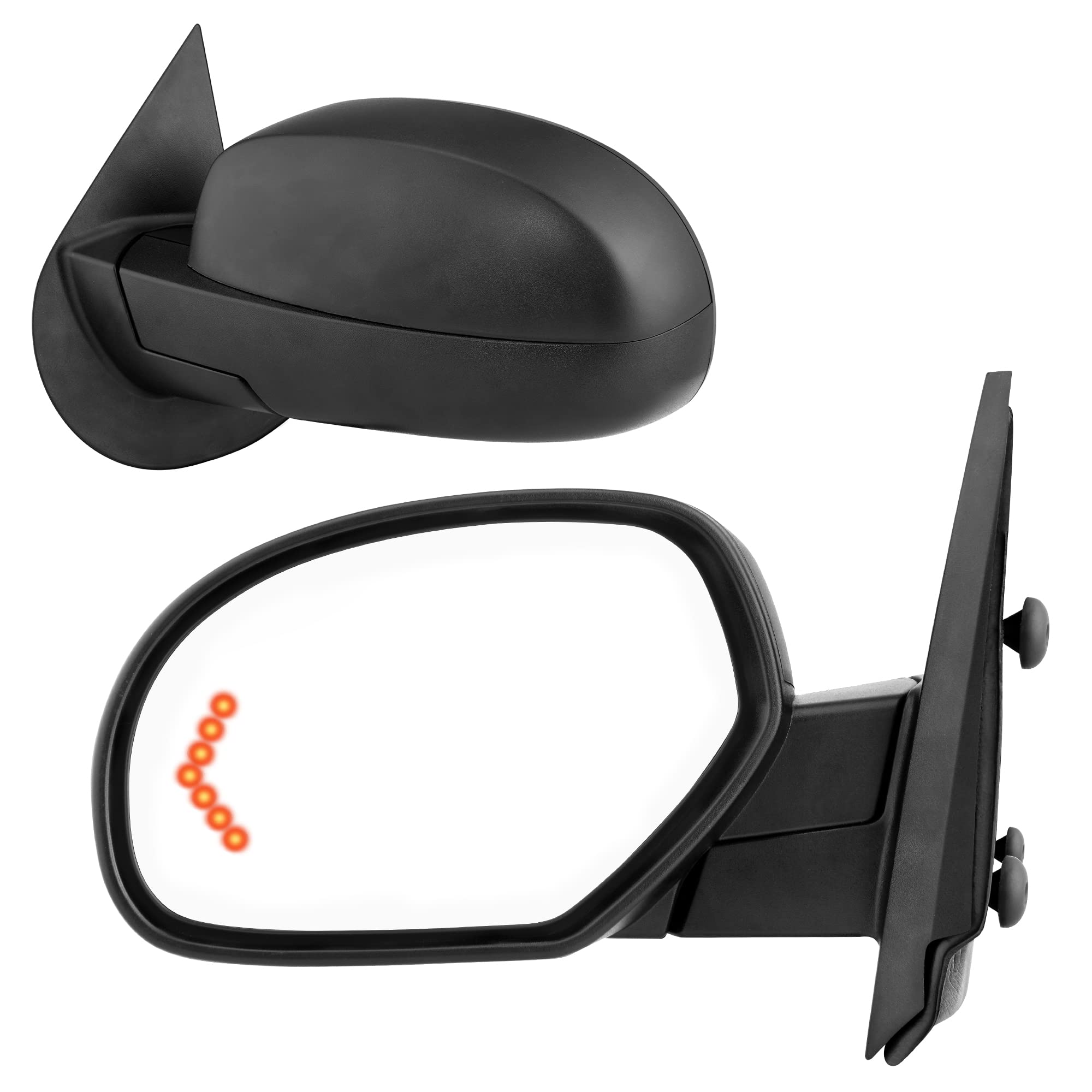 YITAMOTOR power-adjustable towing mirror for Silverado enhances rear vision.