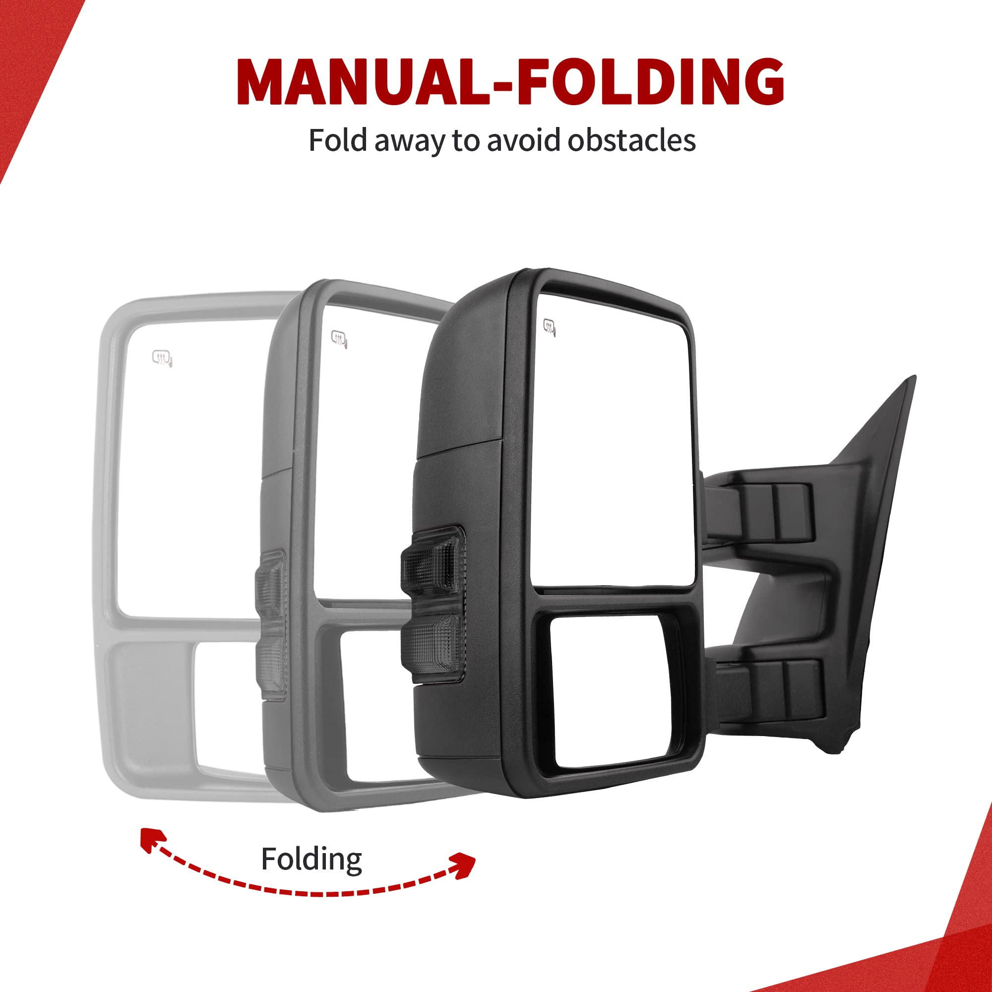 YITAMOTOR mirror dimensions help gauge trailer width effectively