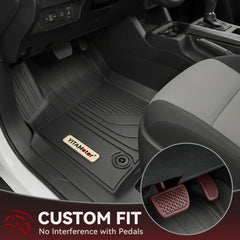 YITAMOTOR Tacoma floor mat anti-slip clips for secure placement