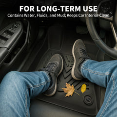 YITAMOTOR TPE all-weather floor liners versatile for any season