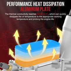 YITHSWAY oil filter included for replacement