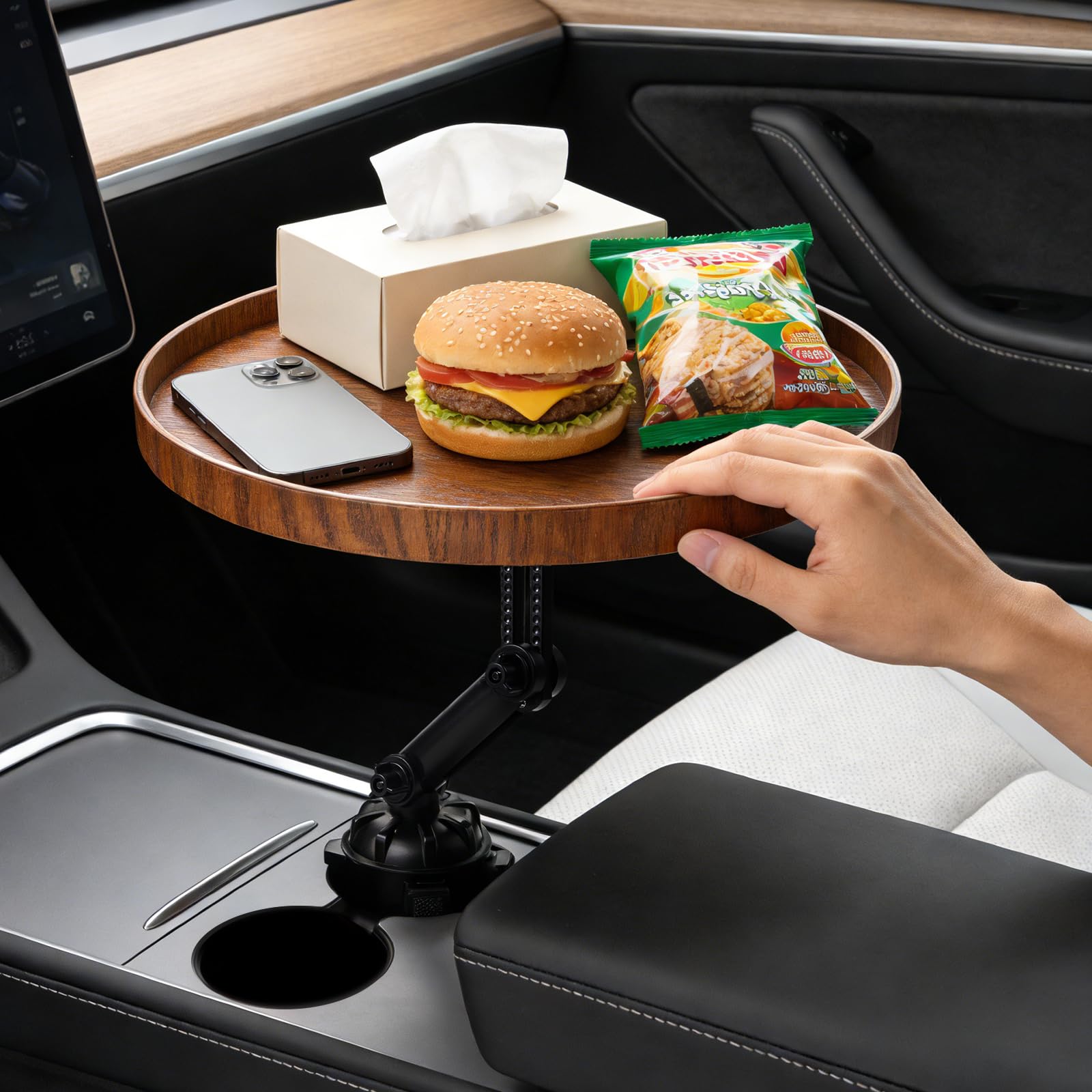 YITIAOYU car table 360° rotate for versatile on-the-go work