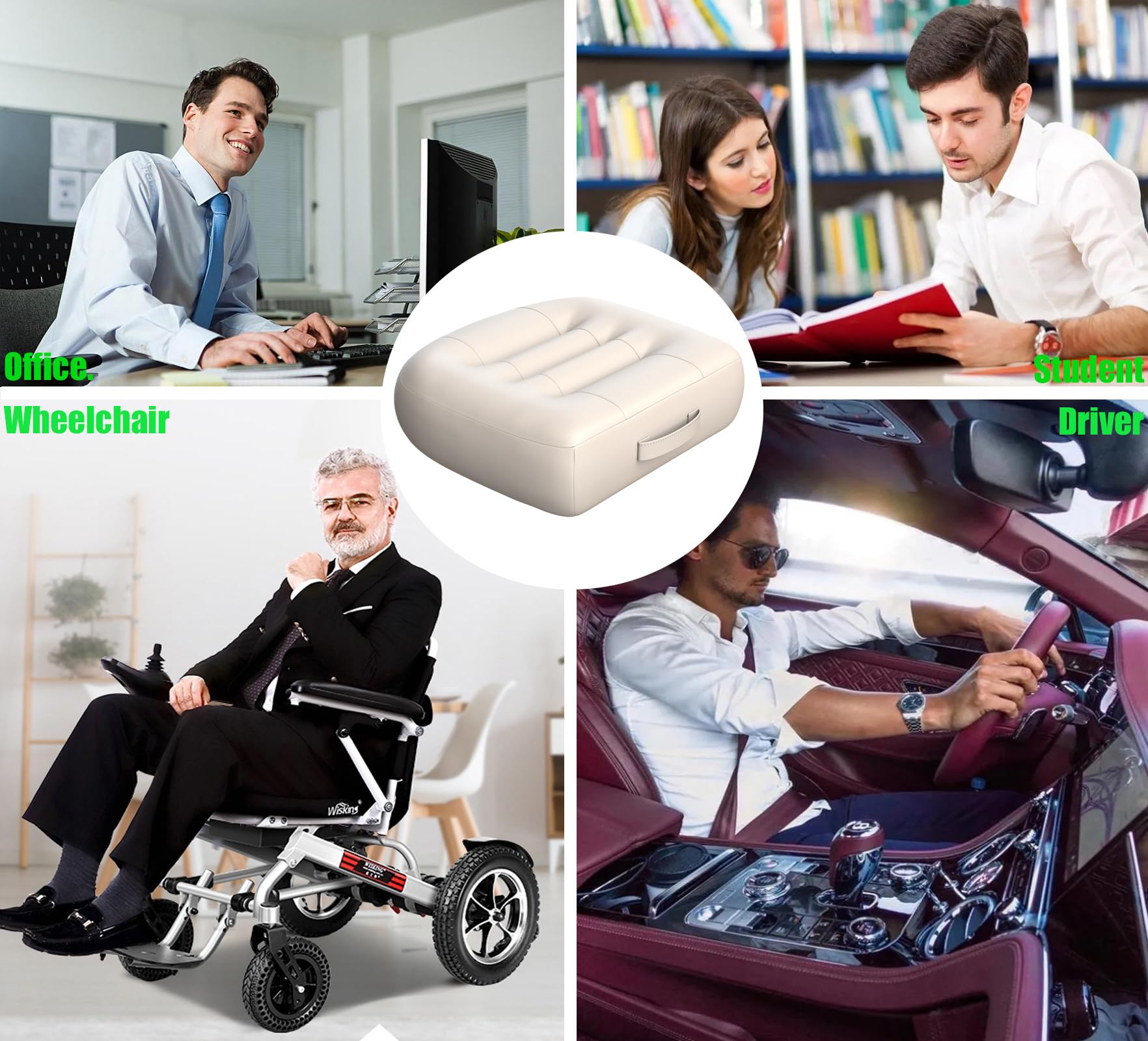 YITONGXXSUN cushion with carry handle is easy to transport