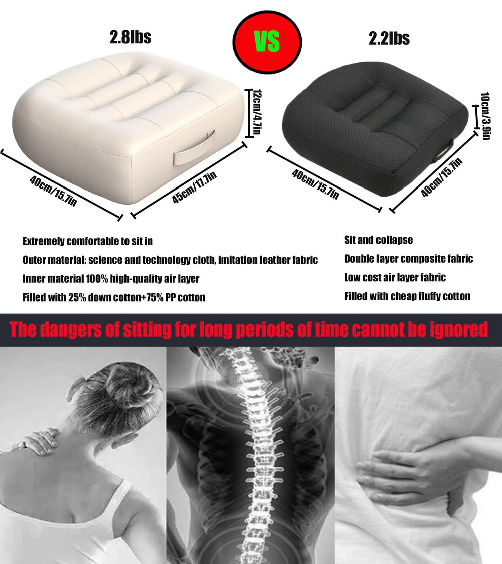 YITONGXXSUN extra thick cushion relieves pressure during long sits