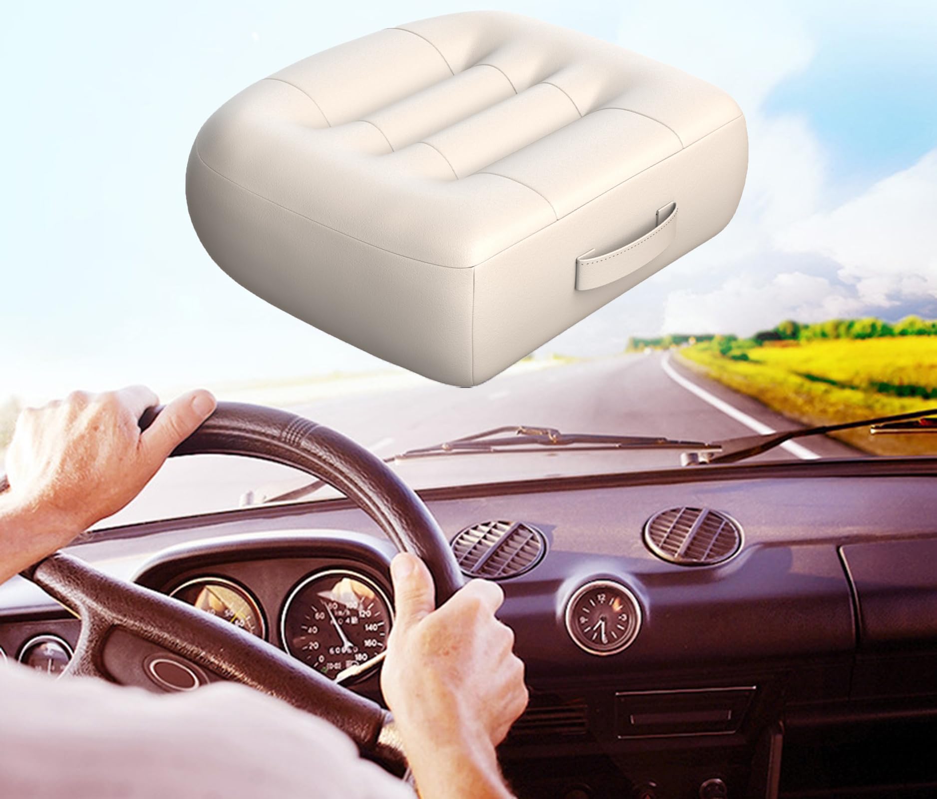 YITONGXXSUN travel-ready cushion for car, plane, or wheelchair use