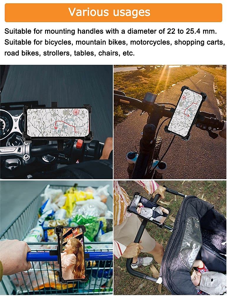 YIUJEFDA bike mount full access to controls while riding