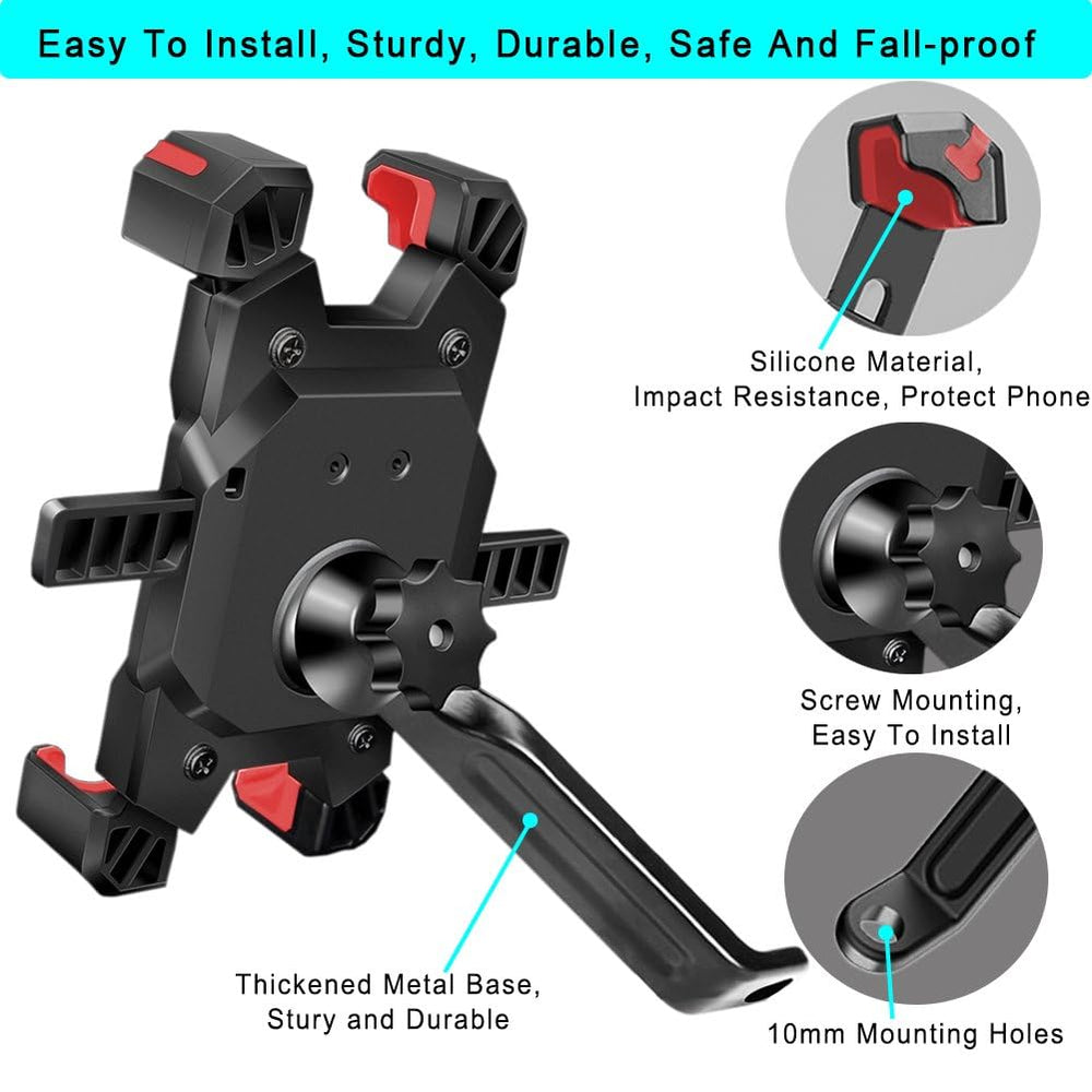 YIUJEFDA 360° rotation for versatile viewing angles.