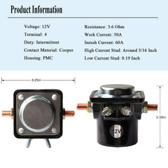 The YIXIN solenoid side view reveals accessible terminals for quick wiring.