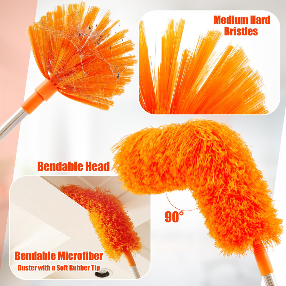 Yiyiring fan duster cleans between blades safely