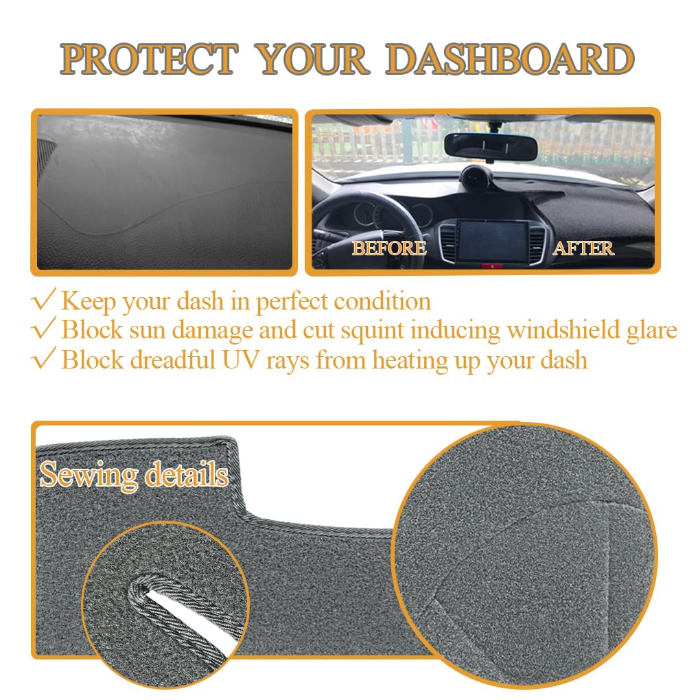 Yiz dash cover breathable material protects dash while maintaining sound quality.