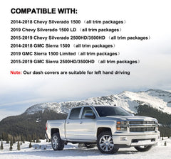 Yiz dash cover defrost vent pre-cut openings allow vent use