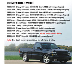 Yiz dash cover for Yukon XL/Suburban with breathable fabric and speaker-friendly fit.