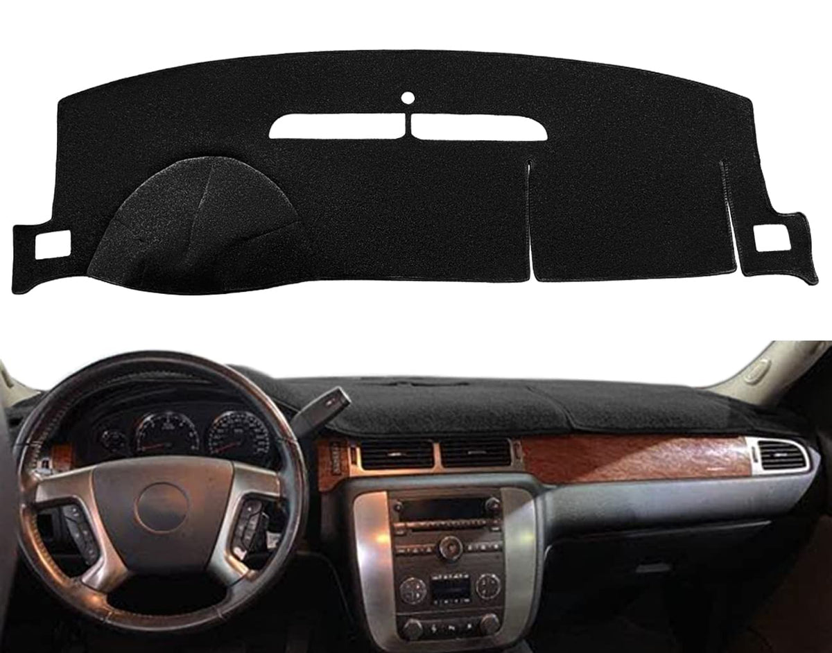 Yiz dashboard cover dash mat for Tahoe fit shields sun glare and UV fading