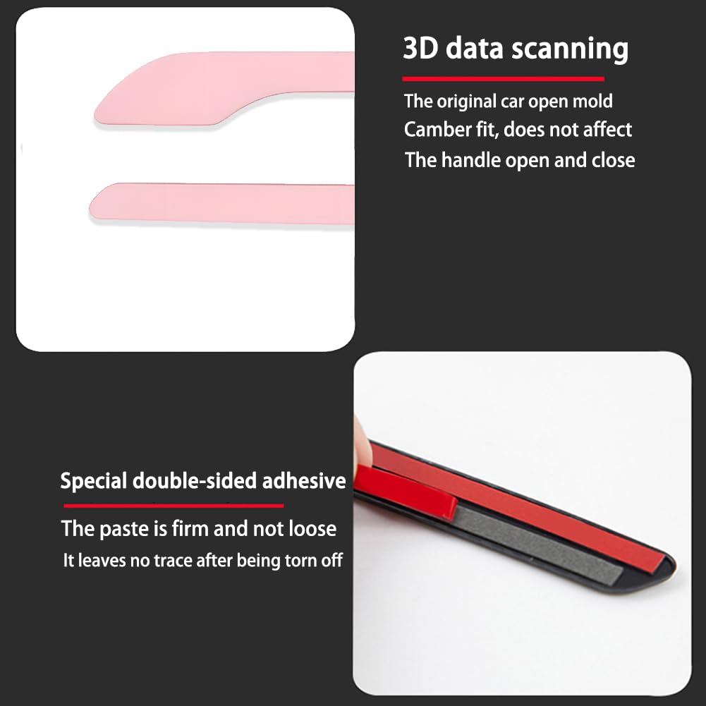 Side view of matte pink sill wrap with seamless adhesion.