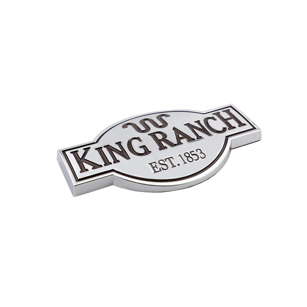 YKKCOOEWQ King Ranch Emblem 2-pack packaging for convenient replacement