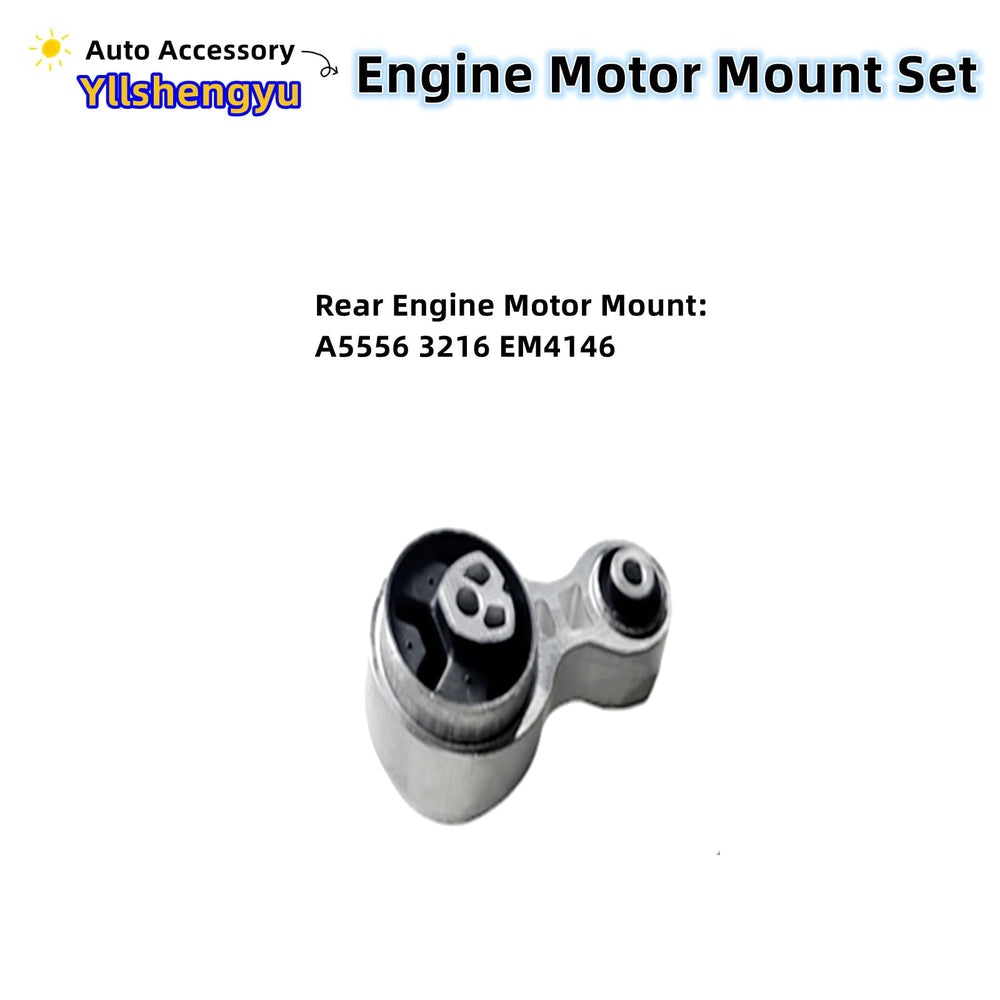 Yllshengyu complete 3-piece engine mount kit replaces multiple OE parts.