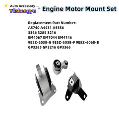 Yllshengyu left transmission mount ensures secure gear engagement.