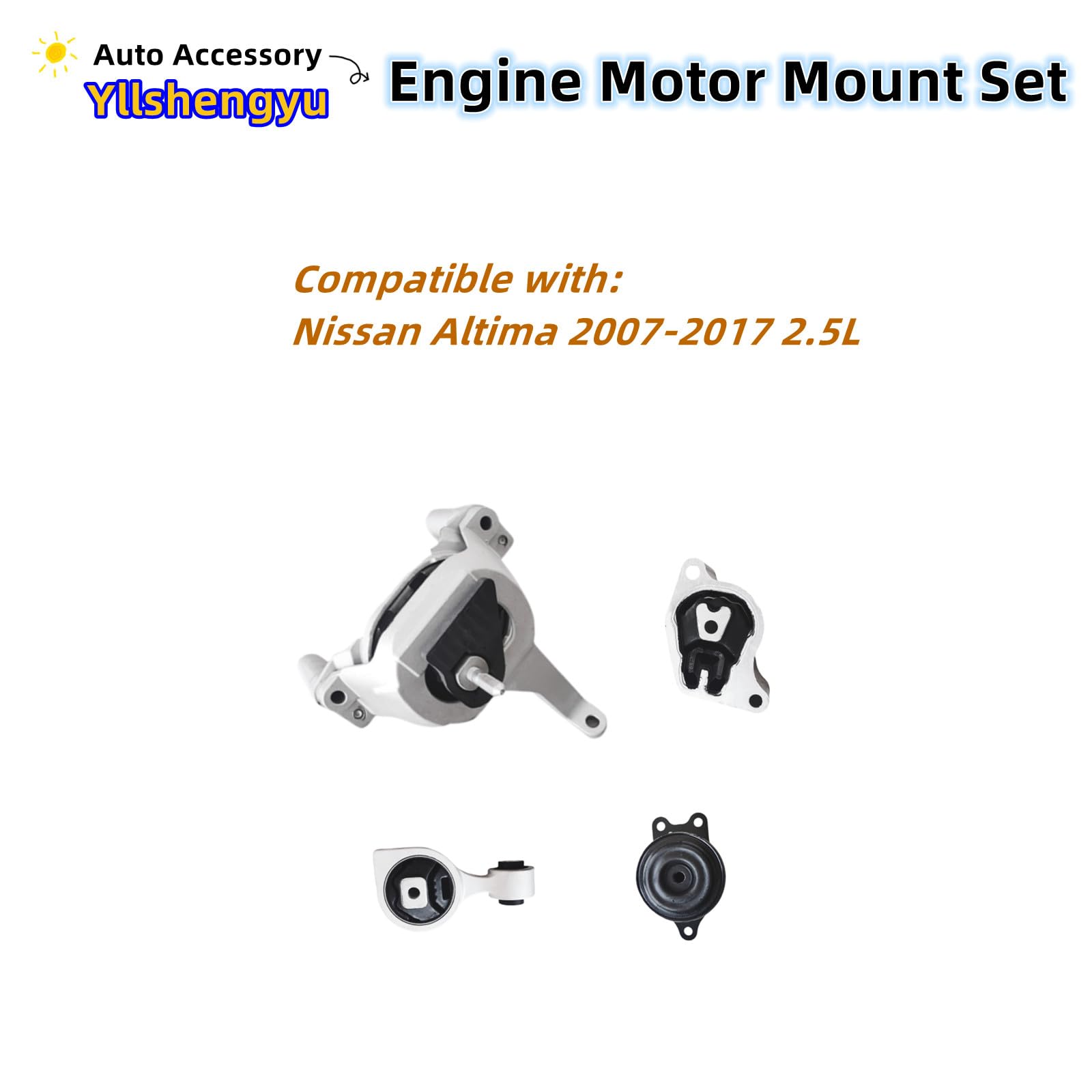 Yllshengyu rear engine mount reduces vibration for smoother daily driving.
