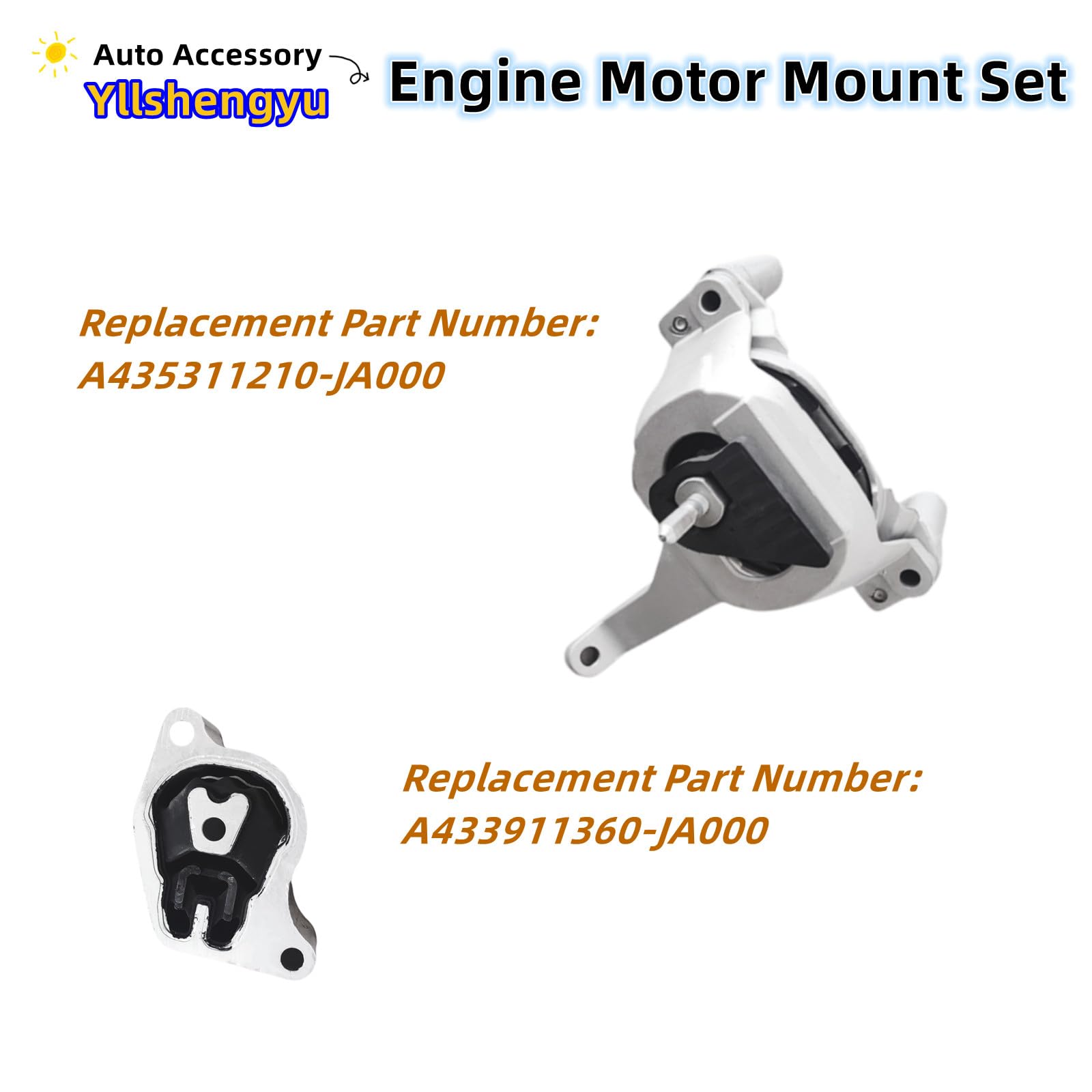 Yllshengyu transmission mount stabilizes the drivetrain for a refined ride.