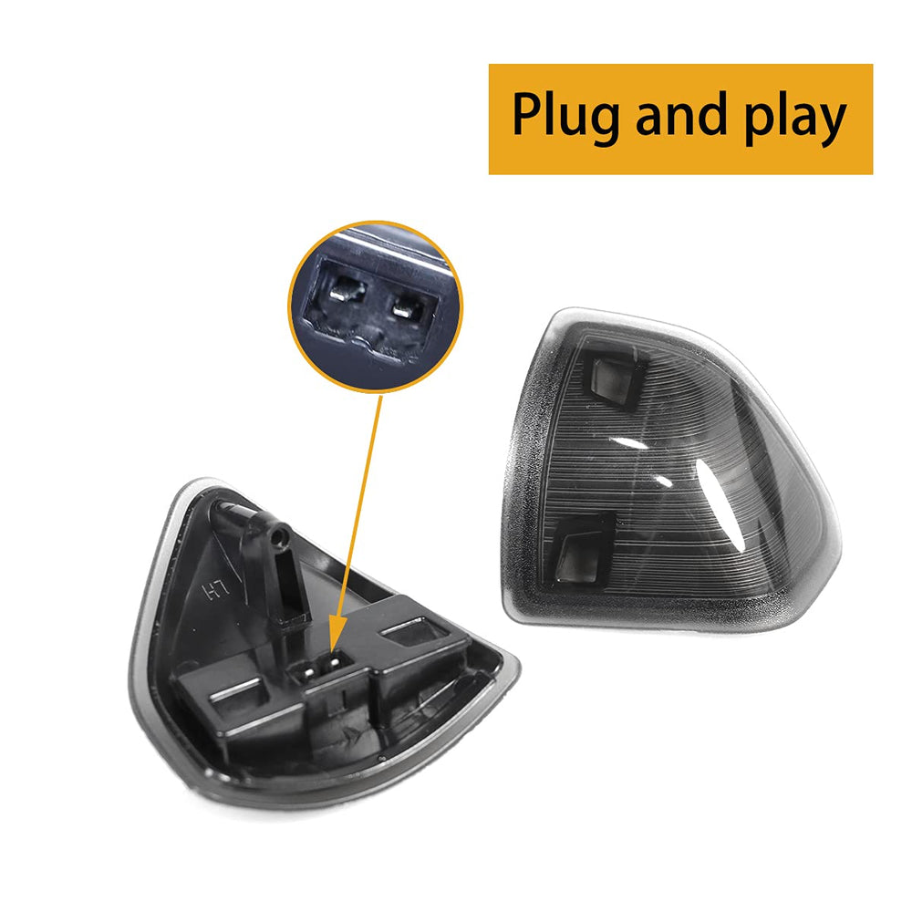 YMHHefy two-wire Ram mirror light compatible with part 68302828aa.