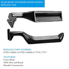 YMHHefy two interior handles packaged; ready replacement for Ford trucks.