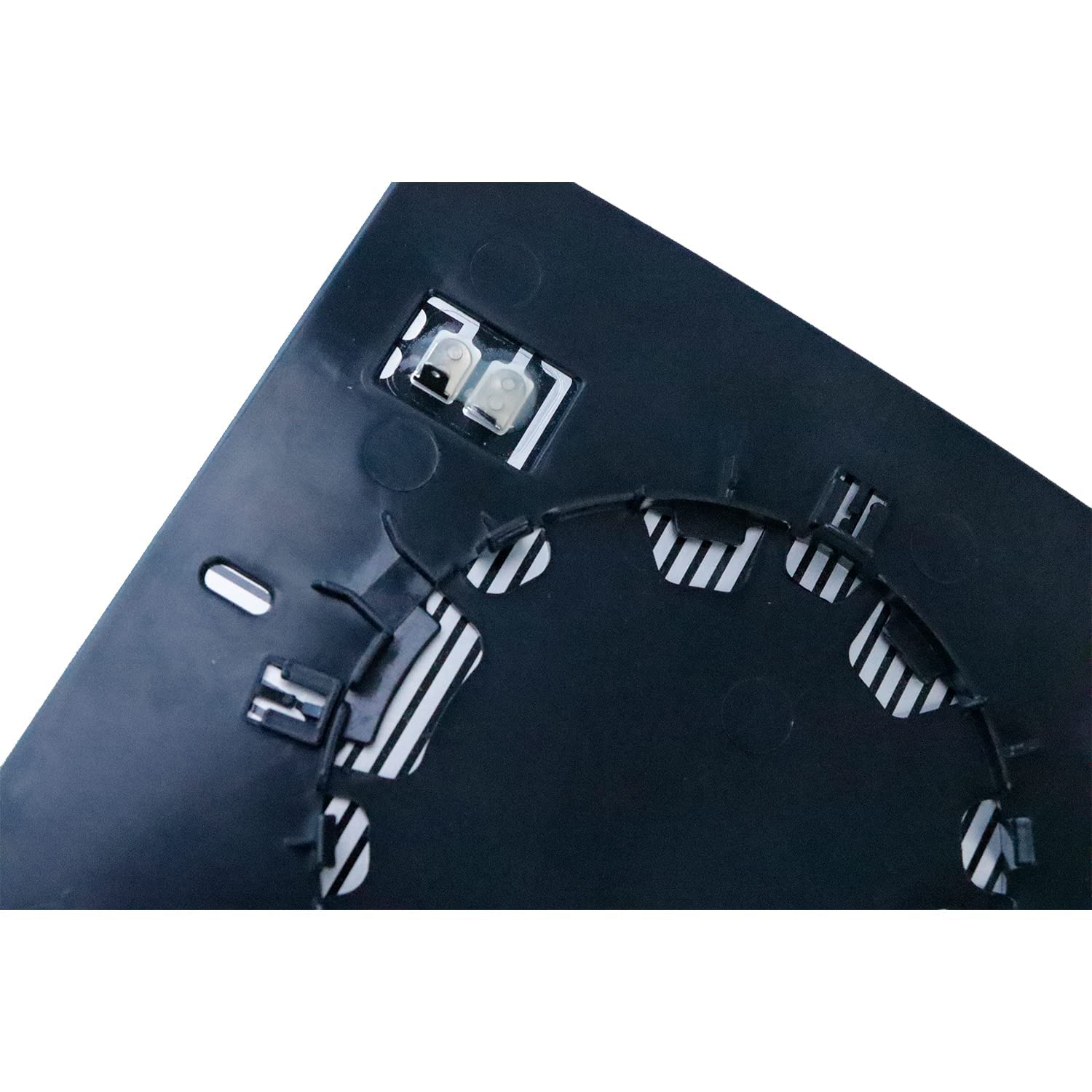 YMHHefy mirror glass installation is straightforward with no adhesive needed.
