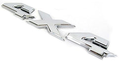 Yoaoo chrome 4x4 badge with strong adhesive for lasting install