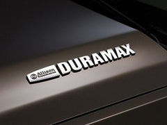 Yoaoo ABS material emblems with rugged chrome-black design.